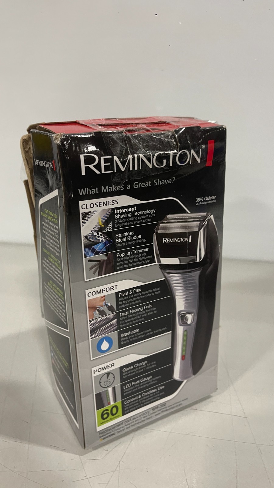 Remington F5 Power Series F5-5800 Shaver with Intercept Shaving Technology EUC