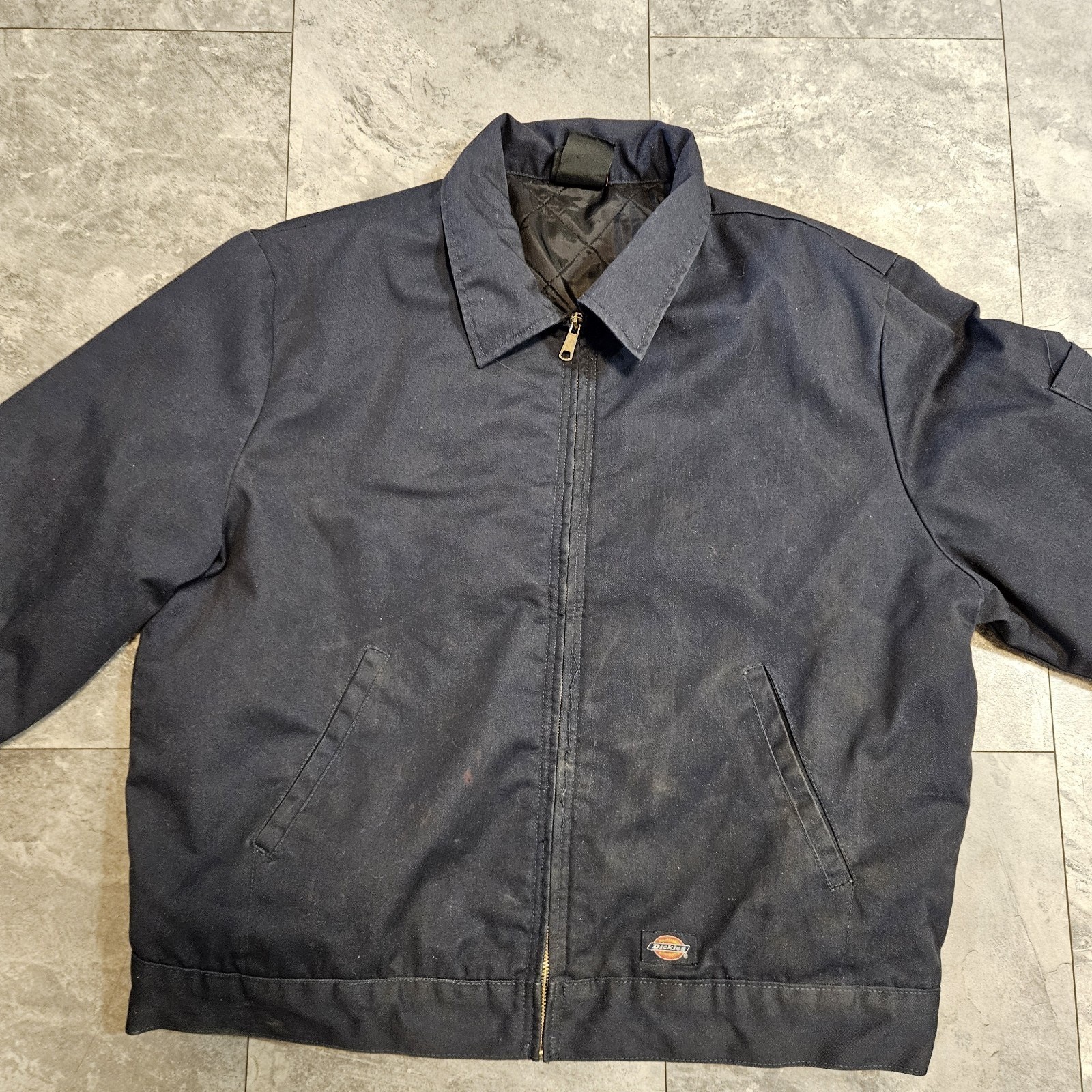 Dickies Jacket Mens EXTRA LARGE REGULAR Navy Insu… - image 1