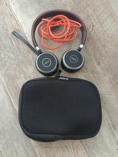 Jabra Evolve 65 On the Ear Bluetooth Wireless Headset 03-02868 Tested 