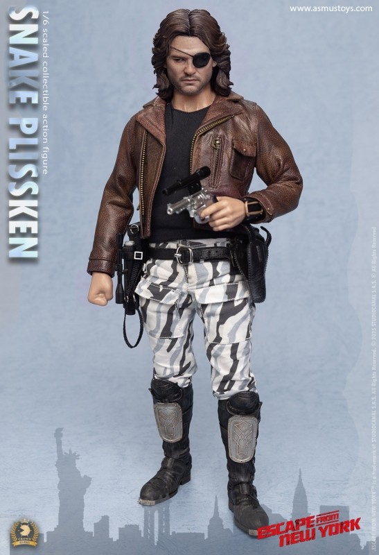 Figurine articulée Snake Plissken Asmus Toys CRW004AS 30 cm