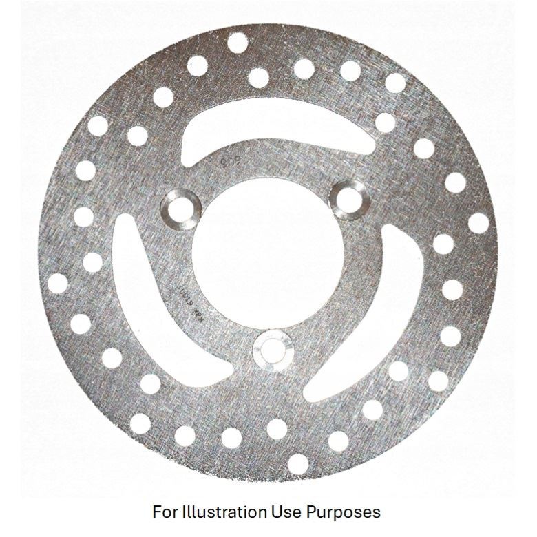 EBC Scooter Sld Rear Brake Disc FLHS for Peugeot Buxy M 50 Cbored Grim 1994-97 - Image 13