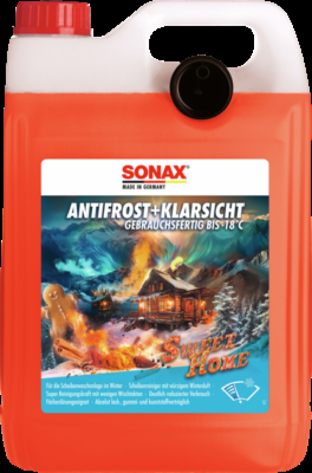 Sonax Scheibenfrostschutz Sweet Home 5l Antifrost + Klarsicht gebrauchsfertig -18°C - Image 4