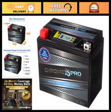 12V 16Ah Maintenance-Free Battery Replacement for ATV, Motorcycle, Jet Ski, UTV