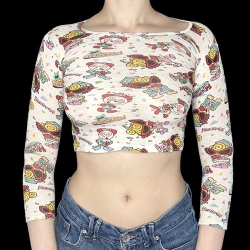 GRANTS All-over Print Long Sleeve Box Shirt Women's Medium Vintage /eaa450188