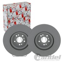 2X Ferodo 350Mm Bremsscheiben BelÜFtet Vorne Passend FüR Mercedes GL-KLASSE M-KL