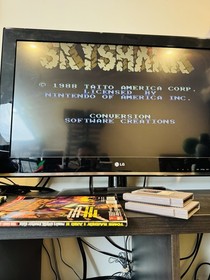 Nintendo (NES) Game Bundle Lot of 4 Tested Loopz Othello Sky Shark & Infiltrator