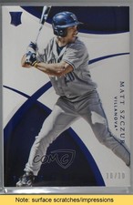 2015 Panini Immaculate Collegiate Rookie Blue 10/10 Matt Szczur #175 READ 0f8