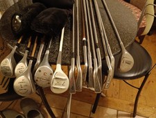 Job Lot Old Left And Right Handed Golf Clubs