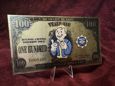 MISPRINT!!! Fallout Vualt-Tec Novelty Bill - Vualt Boy! MISPRINT!!!