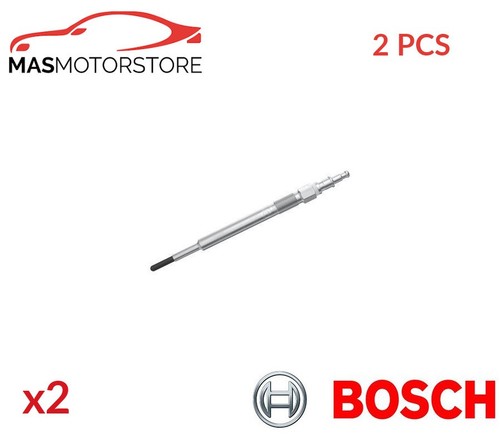 ENGINE GLOW PLUGS BOSCH 0 250 603 026 2PCS A FOR AUDI A4 B7,A3,A6 C6,8EC,8ED,8P1