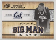 2009-10 Upper Deck Greats of the Game Big Man on Campus Shareef Abdur-Rahim 0c3