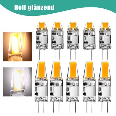 LED COB G4 3W 6W 9W Dimmbar Stiftsockel Birne Leuchtmittel 12V Kaltweiß/Warmweiß