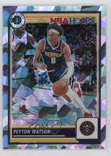 2023-24 Panini NBA Hoops Premium Stock Pulsar Prizm Peyton Watson #266 2u3