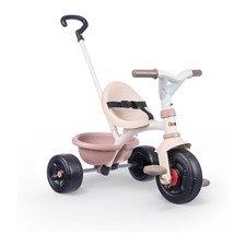 Triciclo Be Fun Rosa - Confortevole e Stabile per Bambini SMOBY - X46287