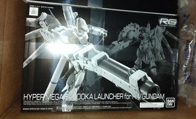 PREMIUM BANDAI RG 1/144 HYPER MEGA BAZOOKA LAUNCHER for Hi-ν Nu GUNDAM ADDON NEW