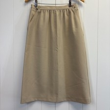 Vintage Haberdashery Women Classic Career Office Skirt Size 10 Secretary Neutral