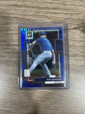 2022 Panini Donruss Optic - Max Scherzer #116 Blue Pandora Prizm /99