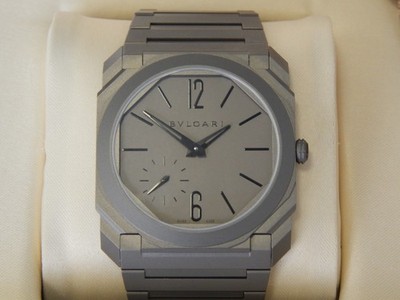 Bvlgari Octo Gray Men's Watch - 102713 for sale online | eBay