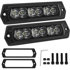 Flush Mount Pod Lights 7 Inch 60w Cree Led Light Bar 7 Flush Mount Reverse L... Flush Mount Pod Lights 7 Inch 60w Cree Led Light Bar 7 Flush Mount Reverse L...