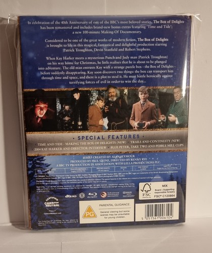 THE BOX OF DELIGHTS: 1984 TV SERIES - Blu-Ray+Slipcover - LIKE NEW in Cellophane - Picture 3 of 6