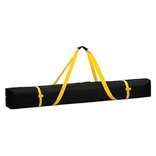 Ski Bag for Men and Women - Ski Bag for 1 Pair of Skis 170 cm Black / Yellow