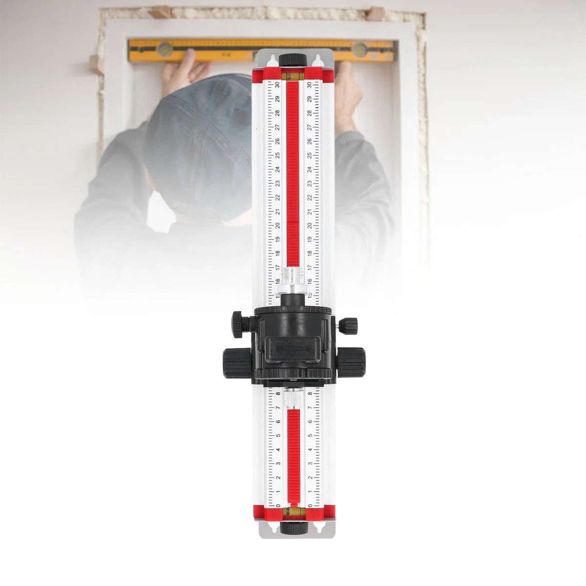 Level Tool Bracket Adjustable Wall Mount For Home Use Aluminum 26cm