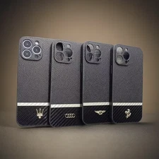 iPhone 16 15 14 13 12 11 Pro Plus Max- Ferrari Logo Luxury Shockproof Phone Case