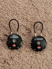 Savior Equipment - Combination Cable Lock (3-Digit) - 2 Pack