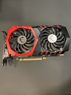 MSI GeForce GTX 1050 Ti Gaming X 4G 4GB GDDR5 Graphics Card HDMI DP DVI-D