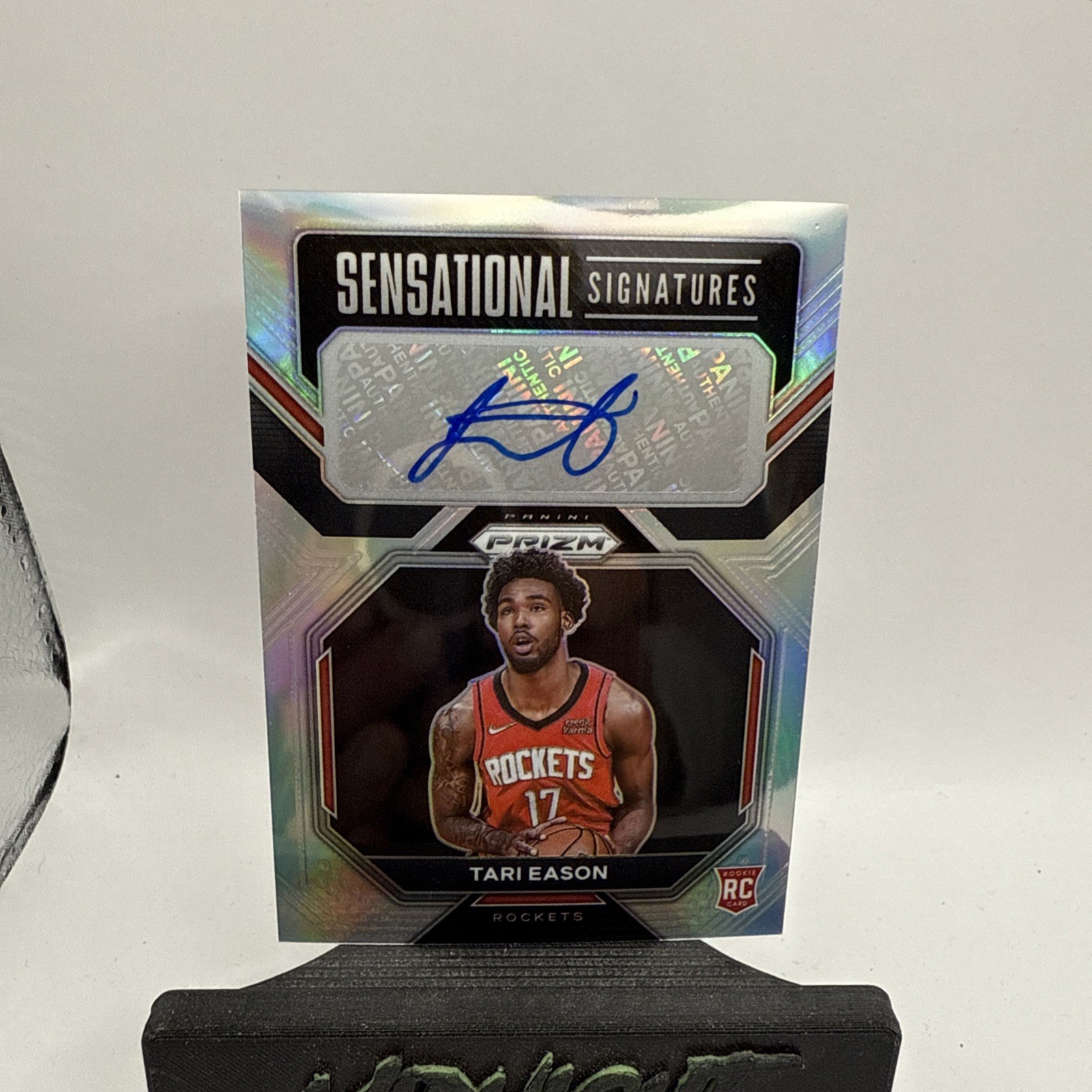 2022-23 Panini Prizm Tari Eason Sensational Signatures Silver Prizm RC #SS-TN