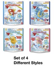 Bandai Pokemon Fishing in the Bath Bomb VOL 1-4 Set Bikkura Tamago 🇺🇸SELLER
