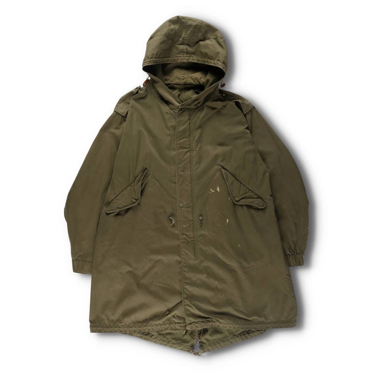 超希少 US ARMY M-51 Mods Coat super black Type M-51 U.S. Military mods Coat Jacket men Size S Vintage