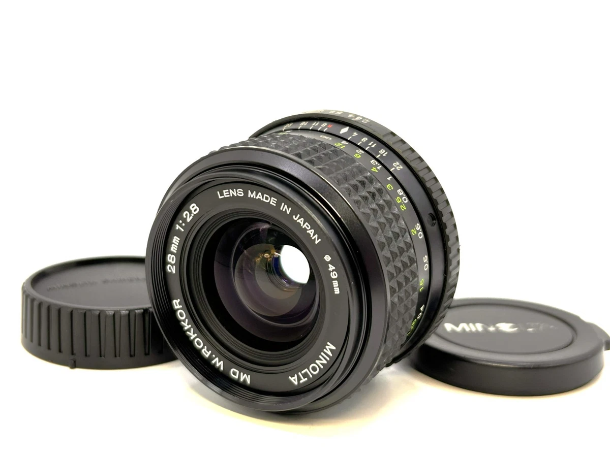 Minolta f/2.8 Camera Lenses 28mm Focal for sale | eBay UK