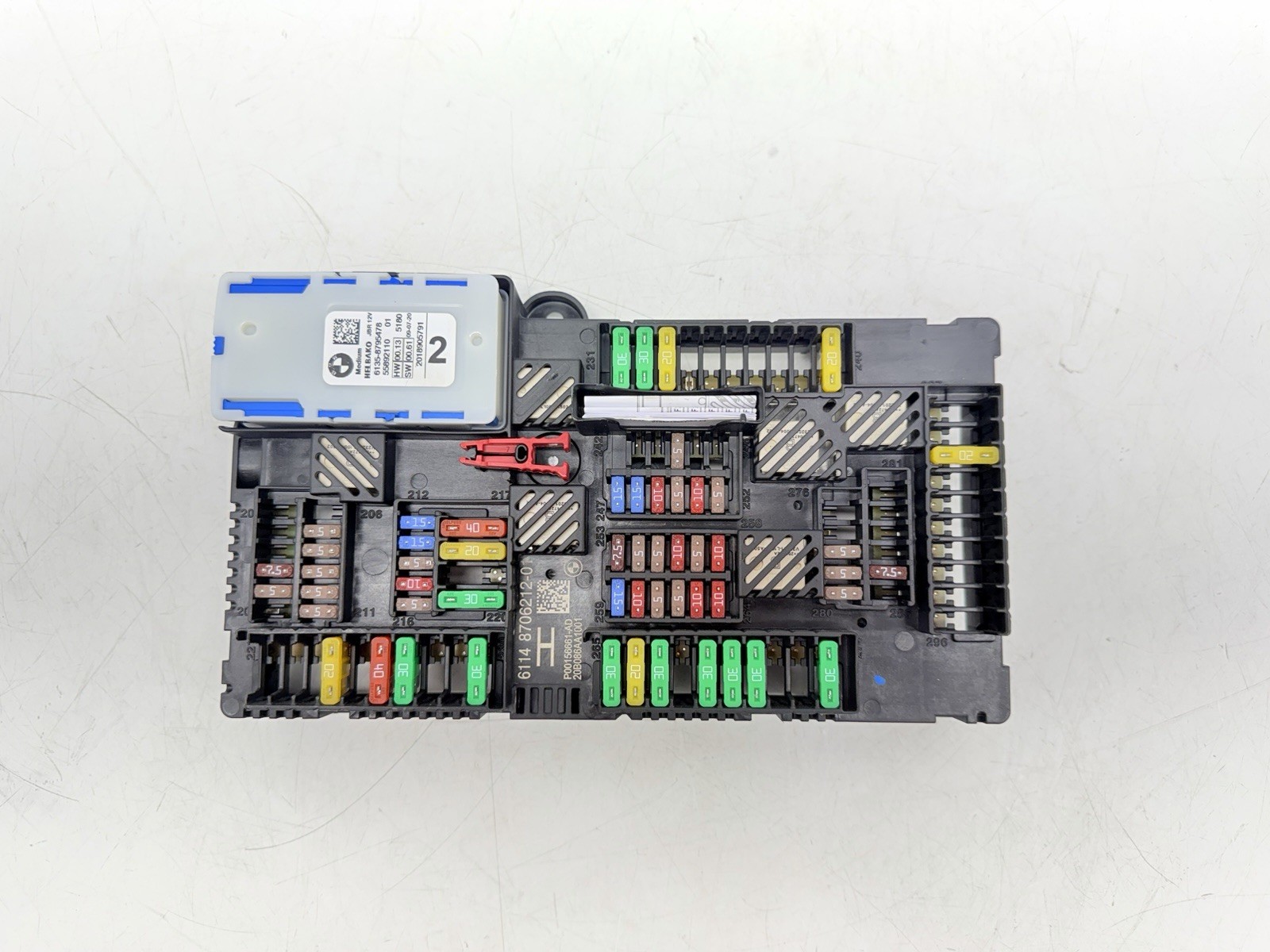 2020-2023 BMW X6M F96 Rear Power Distribution Fuse Relay Junction Box