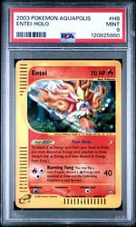 Entei H8/H32 Aquapolis Holo Rare
