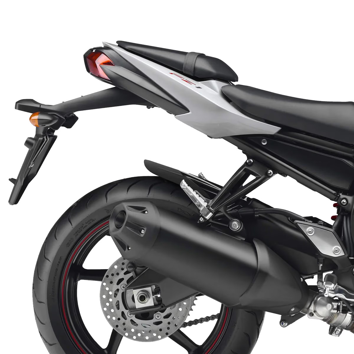 Pyramid Hugger Extension Motorcycle Matt Black - Yamaha FZ1 / FZ8 Fazer