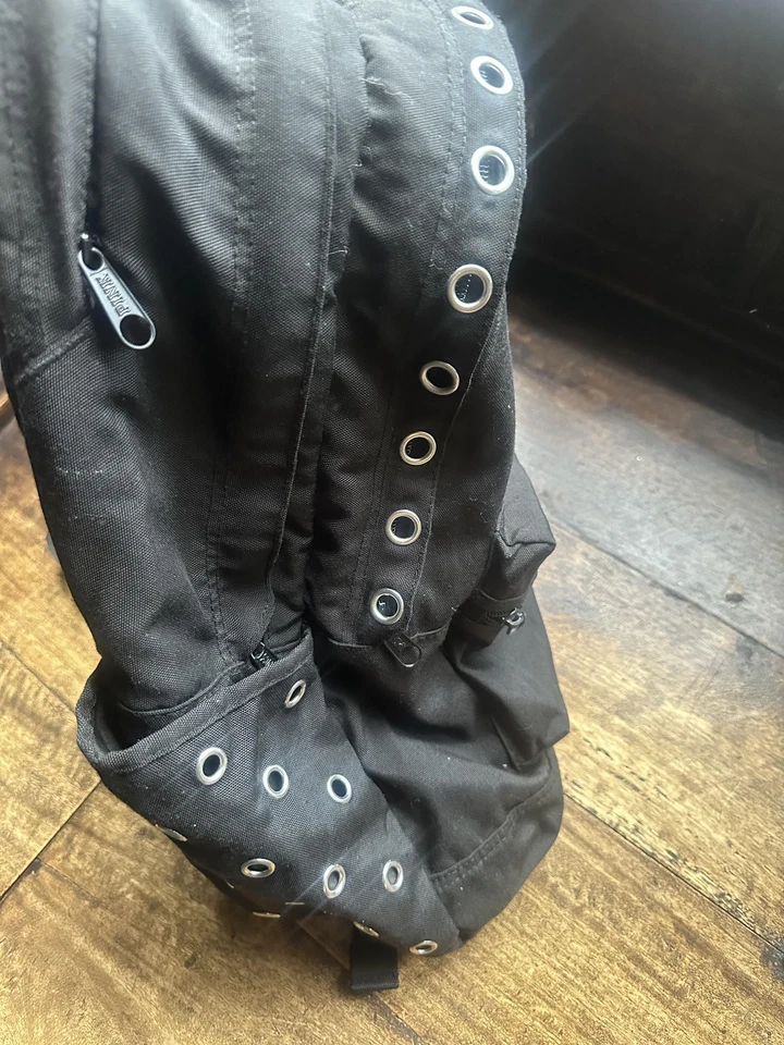 Victoria's Secret розовый рюкзак женщин один размер черный люверс панк сумка для ноутбука - Изображение 4 из 4