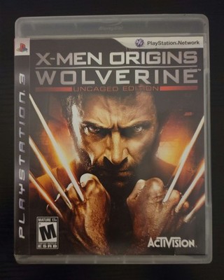 X-Men Origins Wolverine Uncaged Edition PlayStation 3 No Manual PS3