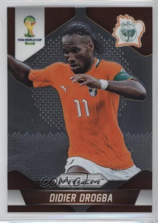 2014 Panini Prizm World Cup Didier Drogba #60 14fw