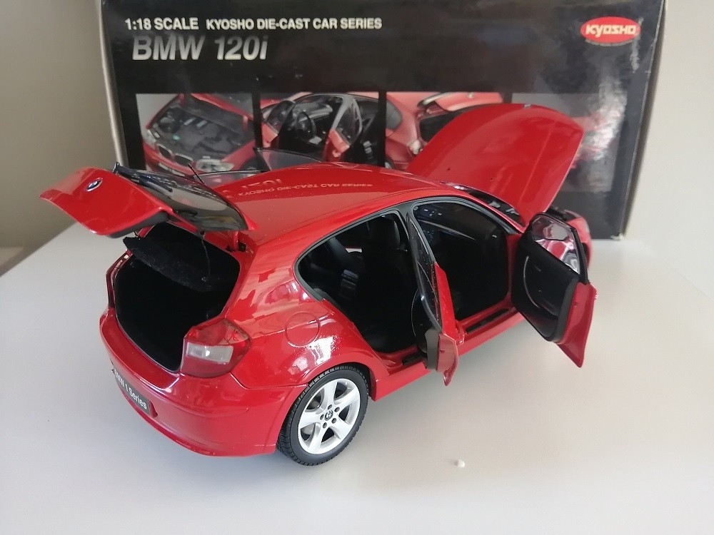 京商 kyosho BMW 120i 1シリーズ E87 Red 1/18 Kyosho BMW 120i 1 Series E87 Red 1 18 | eBay