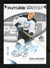 2020 Upper Deck SP Signature Edition Legends 83/199 Brad Richards #357 Auto 0p8o