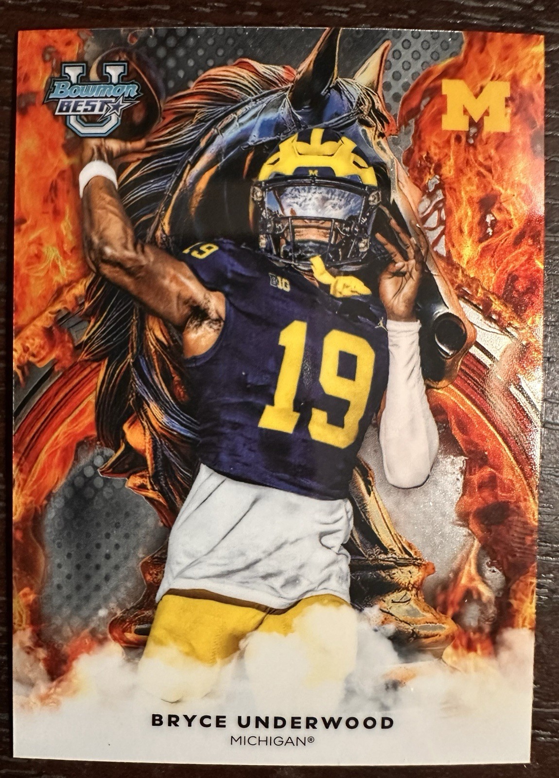 2025  Bryce Underwood Workhorse Michigan Bowman Best