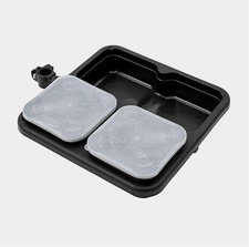 Fishing Side Tray For Seat Box Or Feeder Chair With 2 Bait Boxes (292)