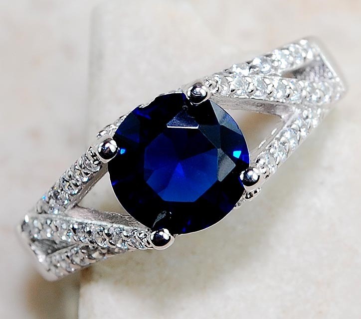 2CT Heat Treated Kyanite 925 Sterling Silver Ring Jewelry Sz 7 MM1-5