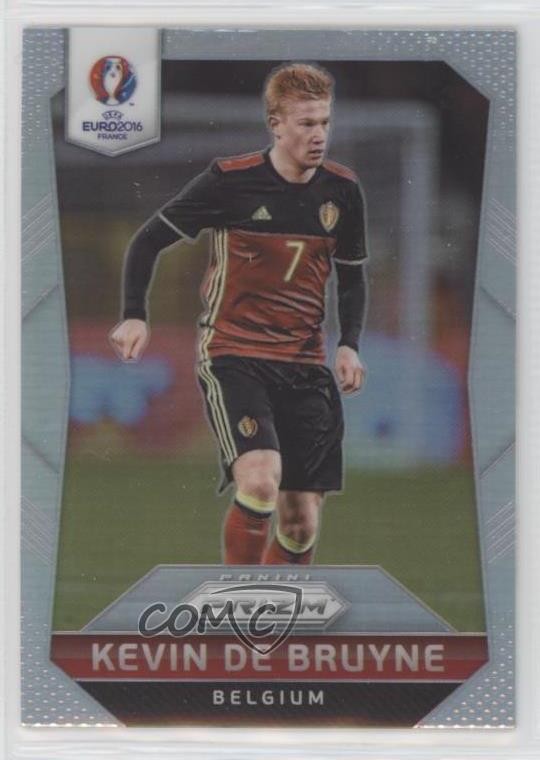 2016 Panini Prizm UEFA Euro Silver Prizm Kevin de Bruyne #23