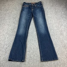 Diesel Womens Jeans Bootcut Flare 30 34 UK10 Mid Rise Dark Wash Blue Vintage Y2K