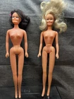 Vintage Uneeda 70s 60s Barbie TNT Clone Dolls Blonde & Brunette Hong Kong 11” C7