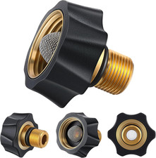 Ceoighe 1 Pack Garden Hose to Pressure Washer Adapter 3/4"Female to 3/8" Male Wa