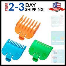 Clipper Guards Set Compatible with Most Wahl Clippers, Clipper Guides Replace...