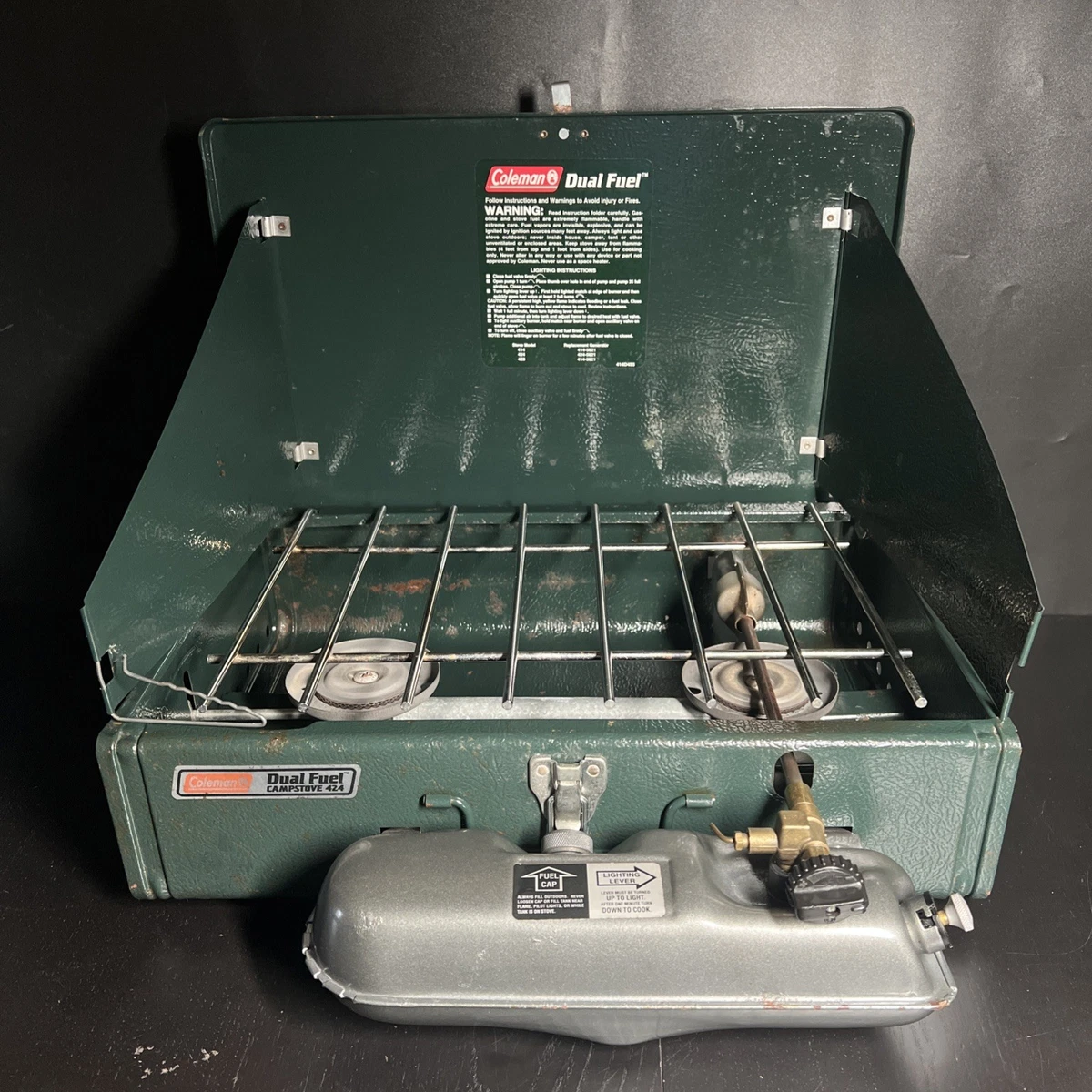 Coleman Dual Fuel Stove 424 for sale | eBay
